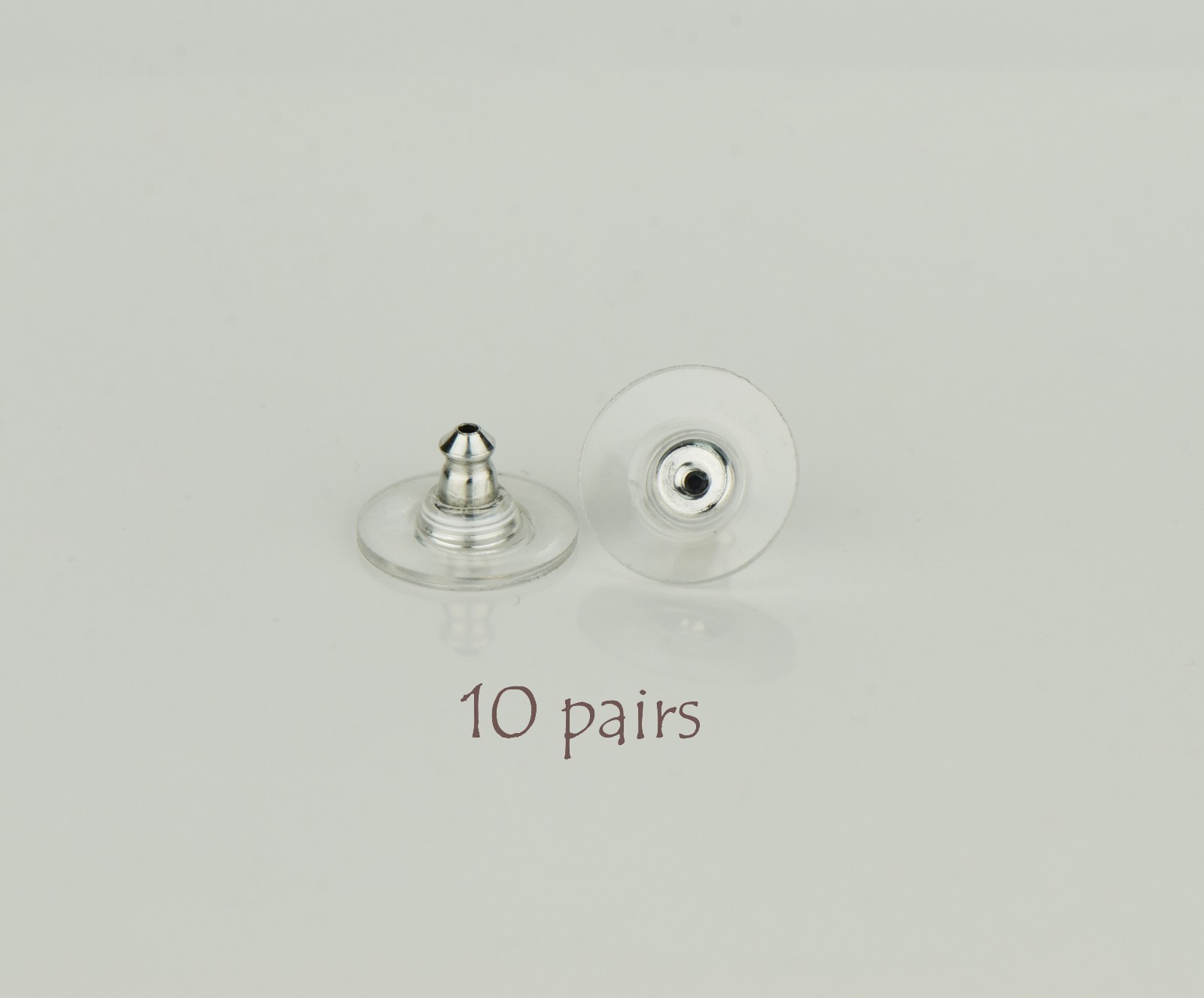 Earring Backs 10 Pairs