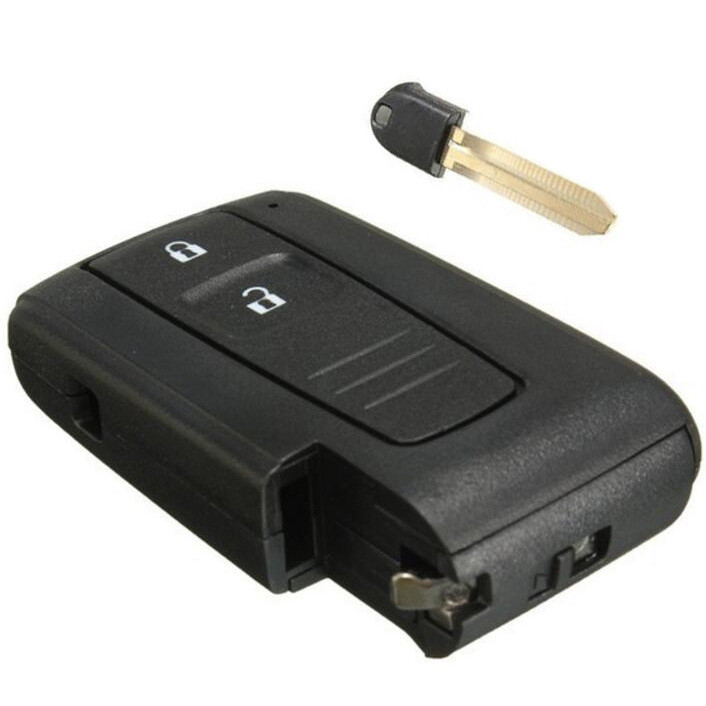 NEW UK SELLER SMART REMOTE KEY FOB CASE & Blade fits TOYOTA PRIUS COROLLA VERSO