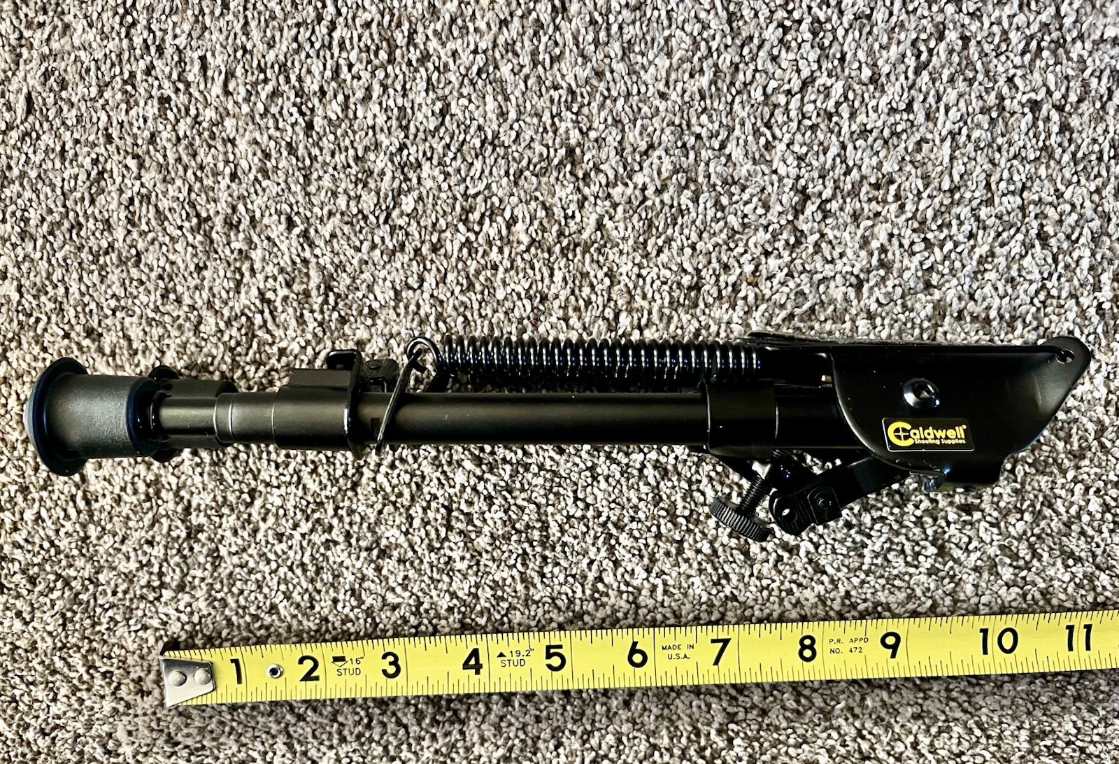 Caldwell 9"-13" Bipod, Fixed Model -Black
