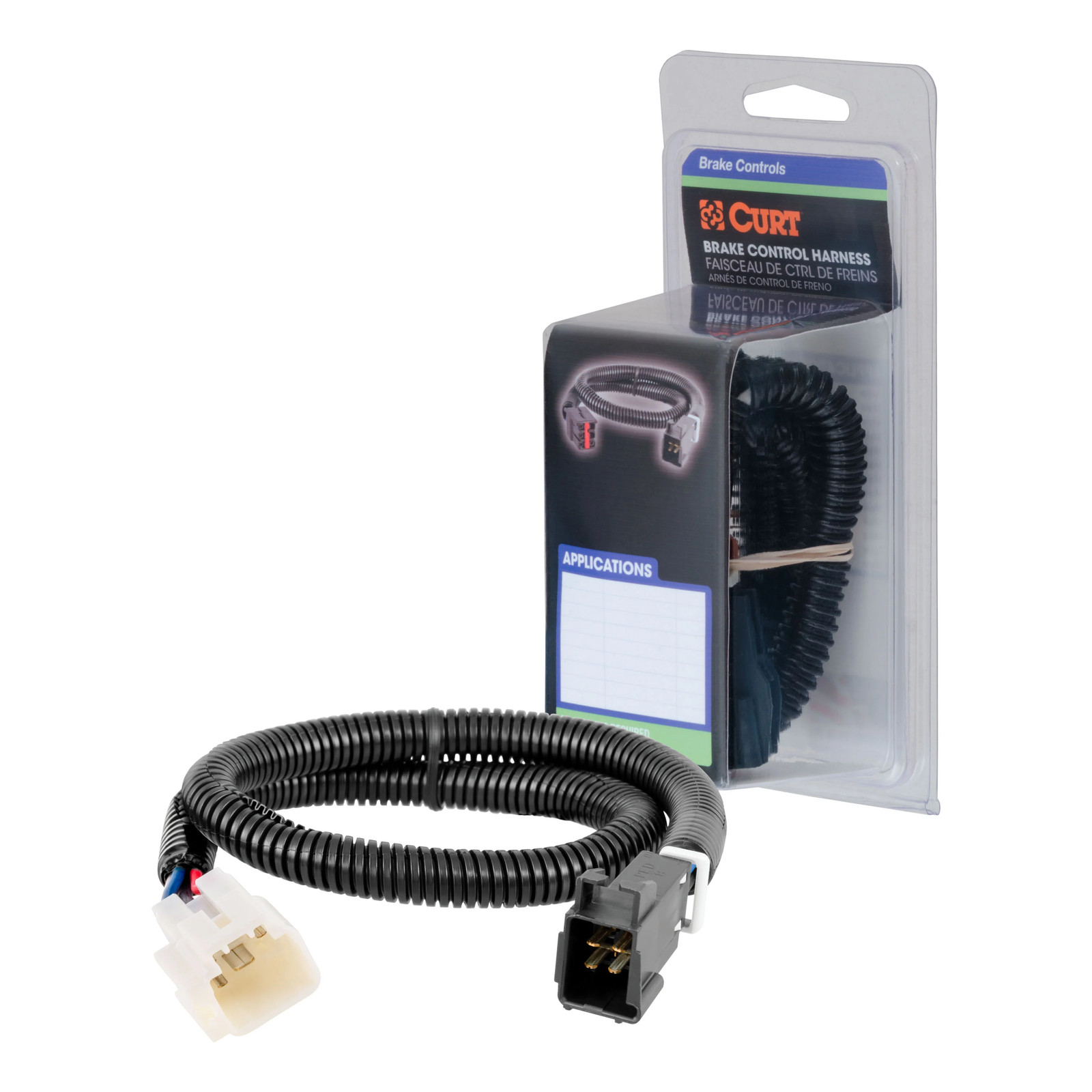 CURT Brake Control Wiring Harness Connector #51533 / Controller Sold Separately