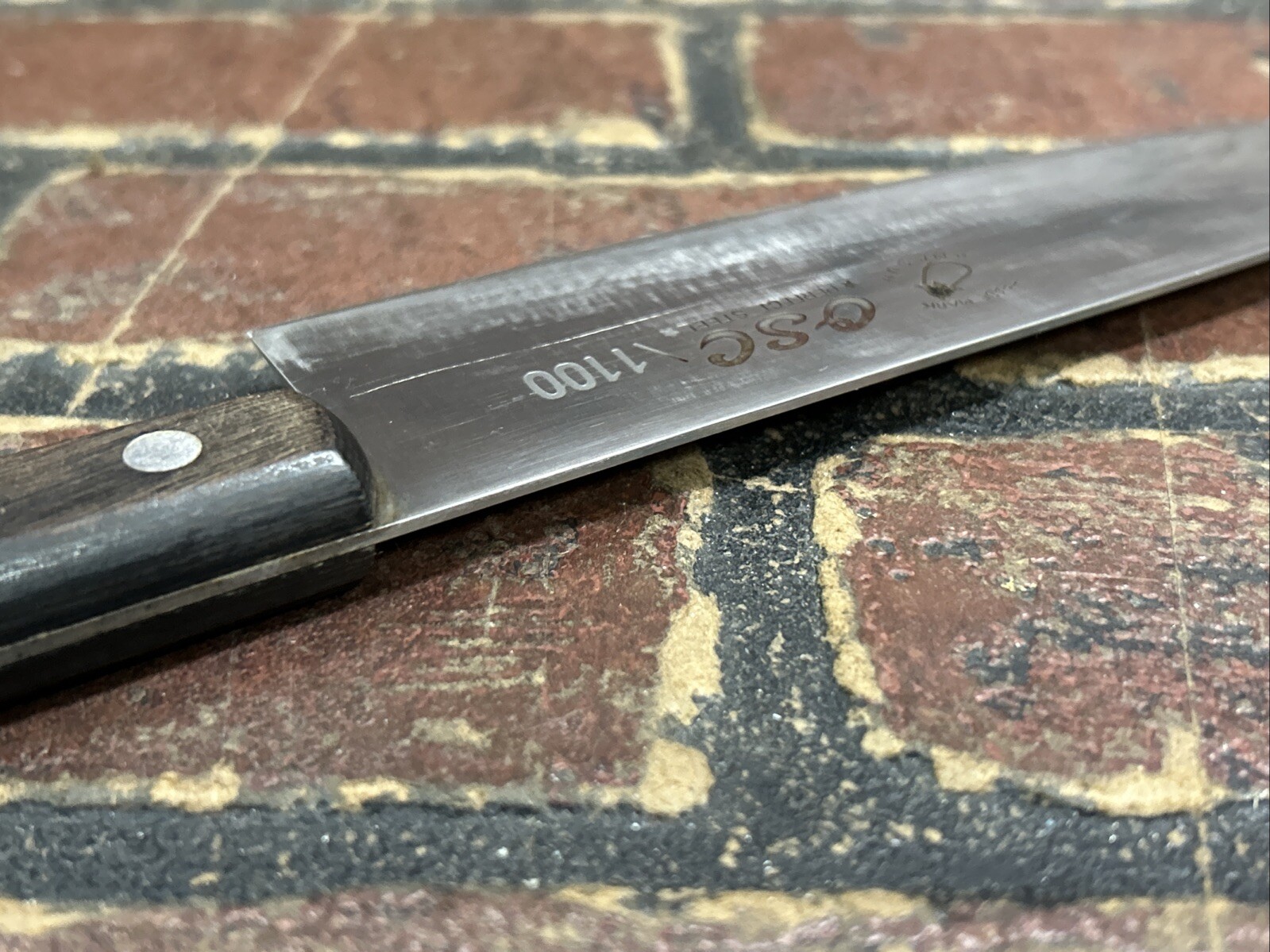Vintage Chefs Knife OSC Perfect Steel NASU