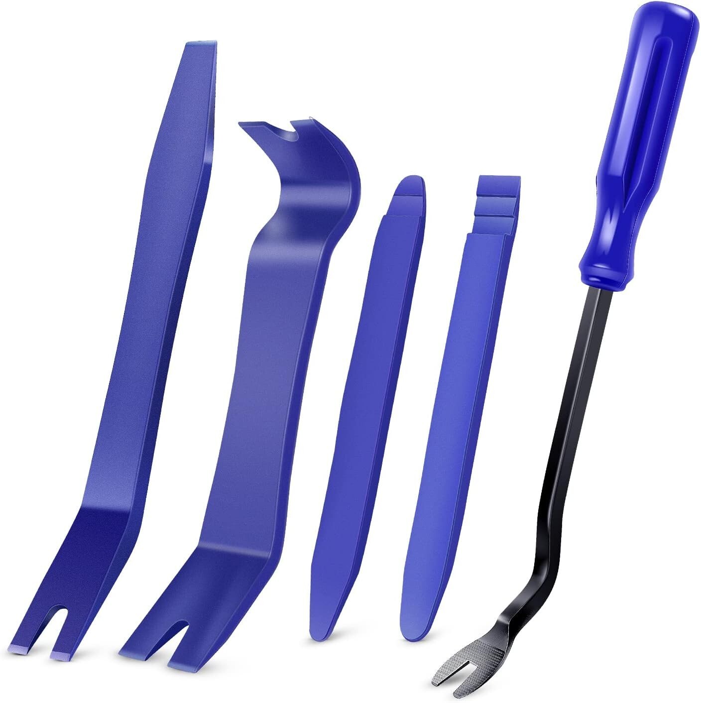 Multi-Functional Auto Trim Removal Kit - 5 Tools for Easy Interior Repairs