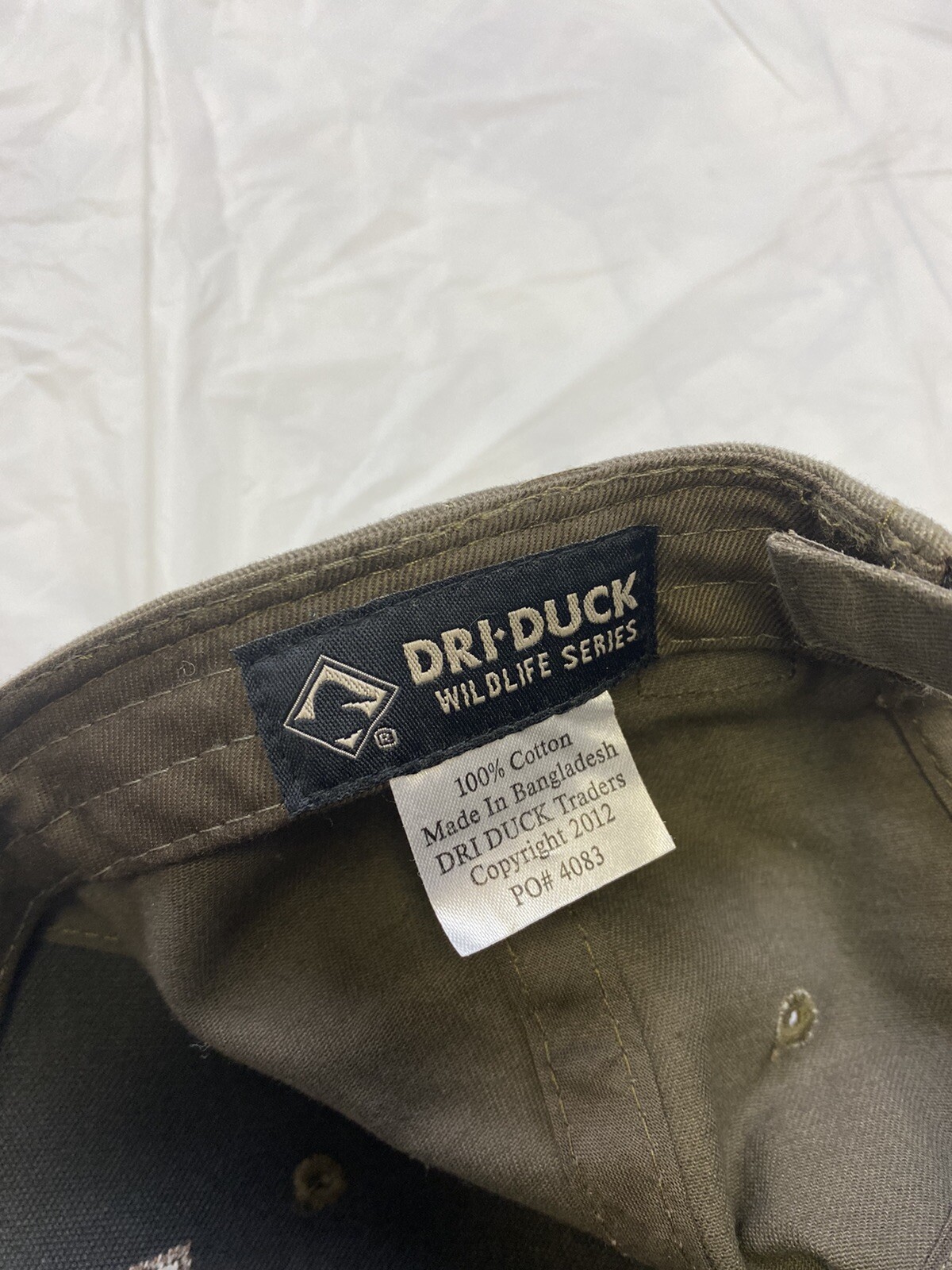 Northwestern PA Duck Hunters Association Hat Cap Brown Hunting