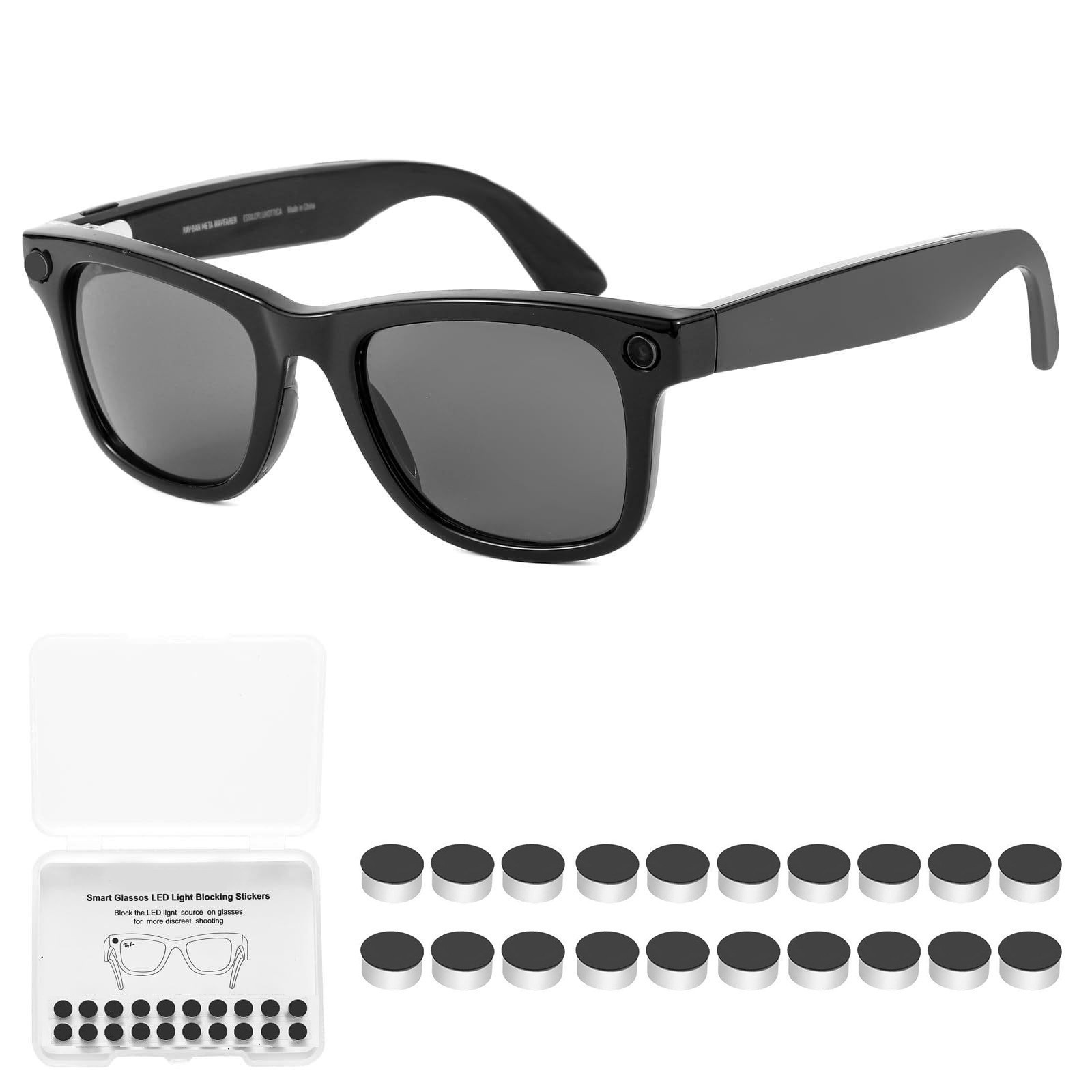 Camera Shading Sticker for Meta Wayfarer RW4008/RW4006 Skyler RW4010 4009/4009F