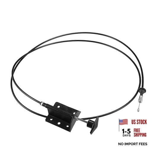Hood Release Cable for Dodge D150 D250 W150 W250 Ramcharger 1990-1993 for