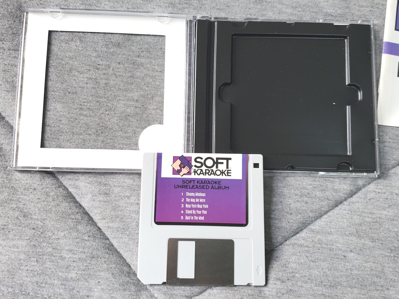 Vintage 1993 big box PC software - SOFT KARAOKE - complete retro MIDI programTun