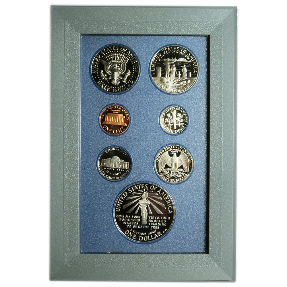 1986-S U.S. Prestige Proof Set Liberty Silver Dollar