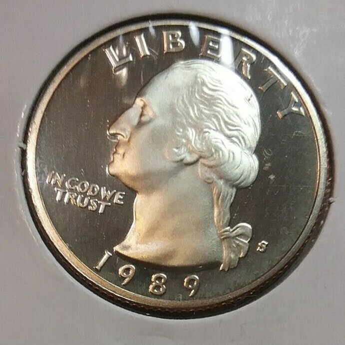 1989 Washington S Quarter - PROOF