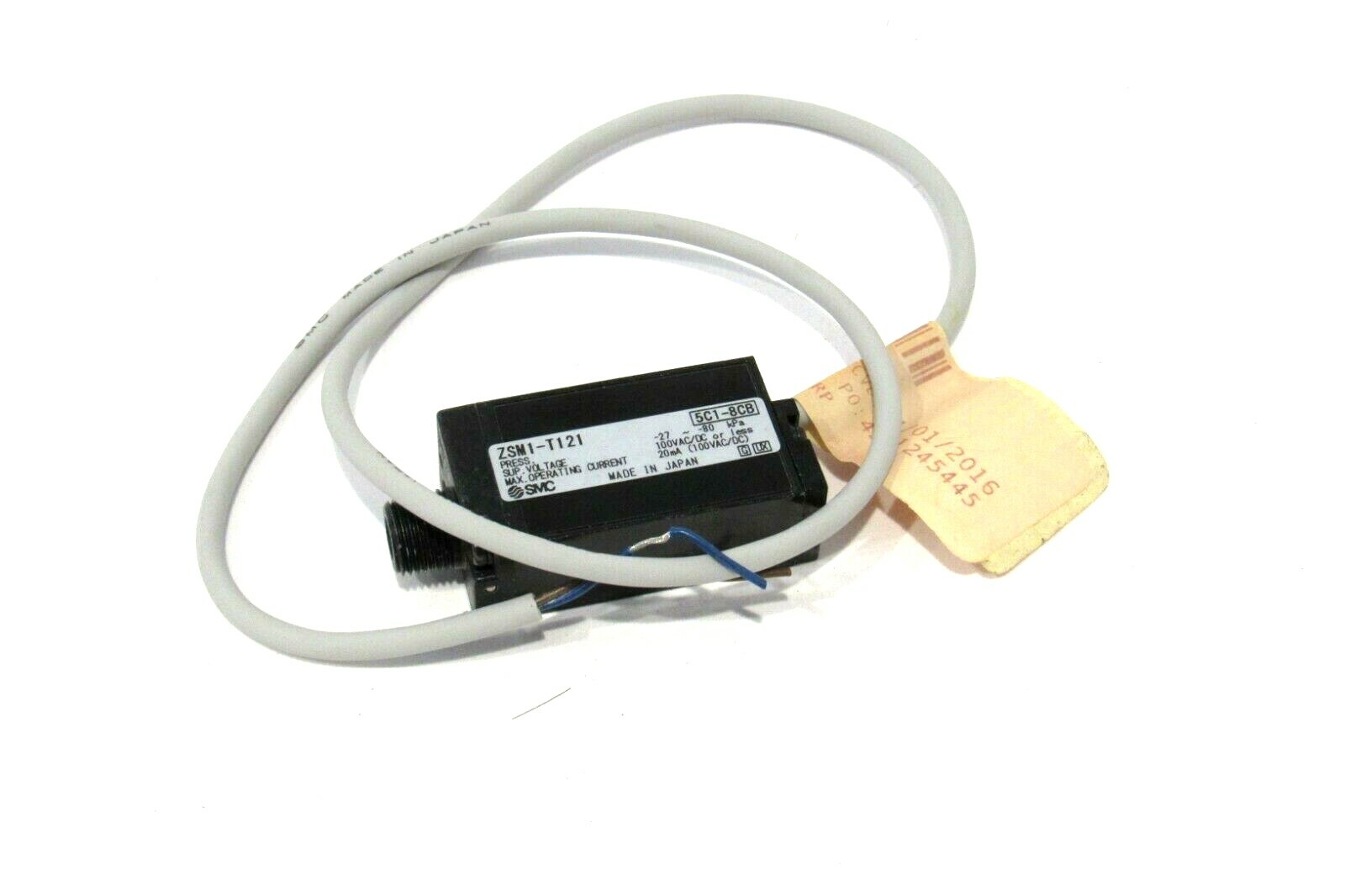NEW SMC ZSM1-T121 VACUUM SWITCH 100V ZSM1T121