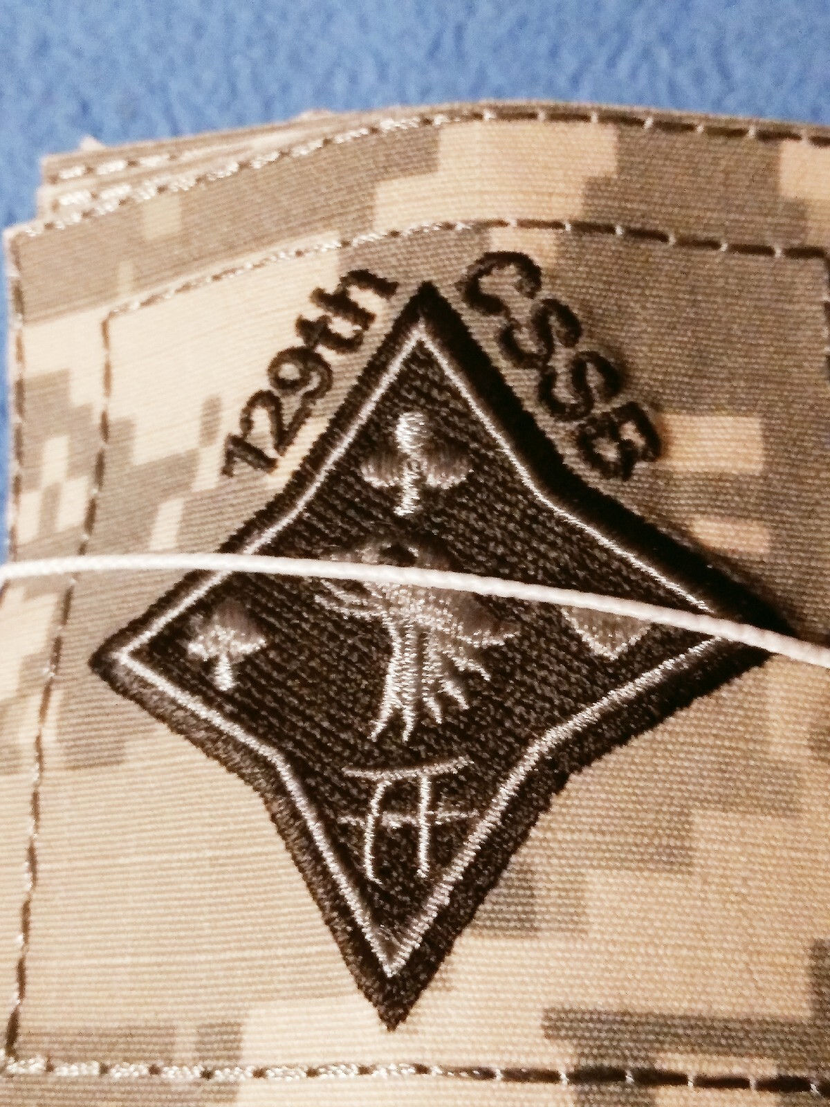 BUNDLE OF 20 - US MILITARY 129th CSSB    ACU  PATCHES - 3 BY 3 INCH - NEW