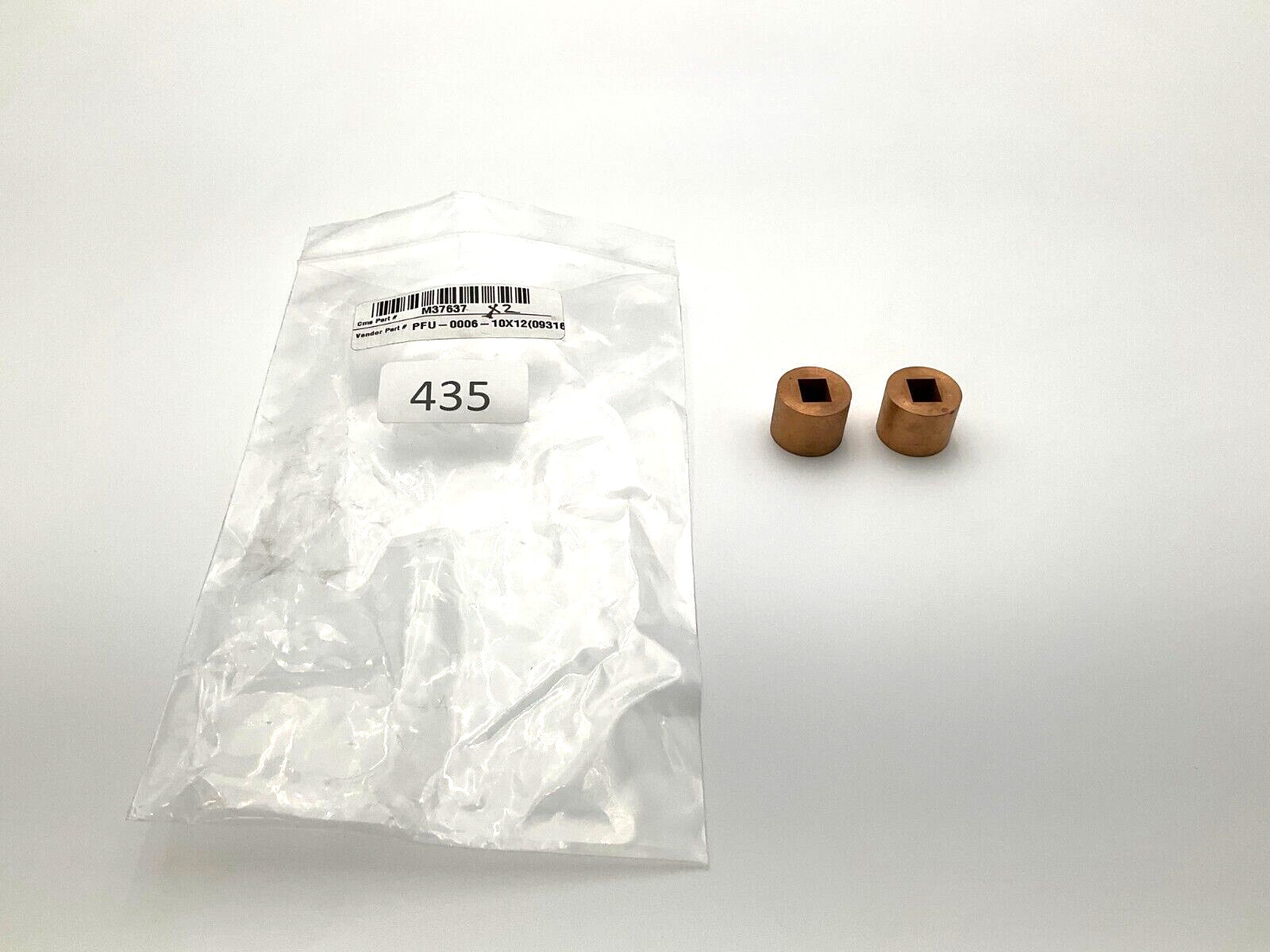 Degensha PFU-0006 Guide Bushing PFU-0006-10x12 Lot of 2 New (VT)