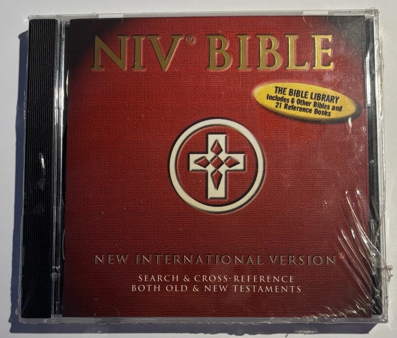 New Sealed NIV BIBLE Int’l Library Edition 1998 PC CD-ROM 6 Bibles 21 Ref. Books