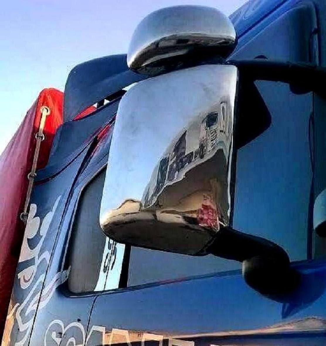 VOLVO FH4 2013 UP MIRROR COVER CHROME Stainless Steel 2 Pieces