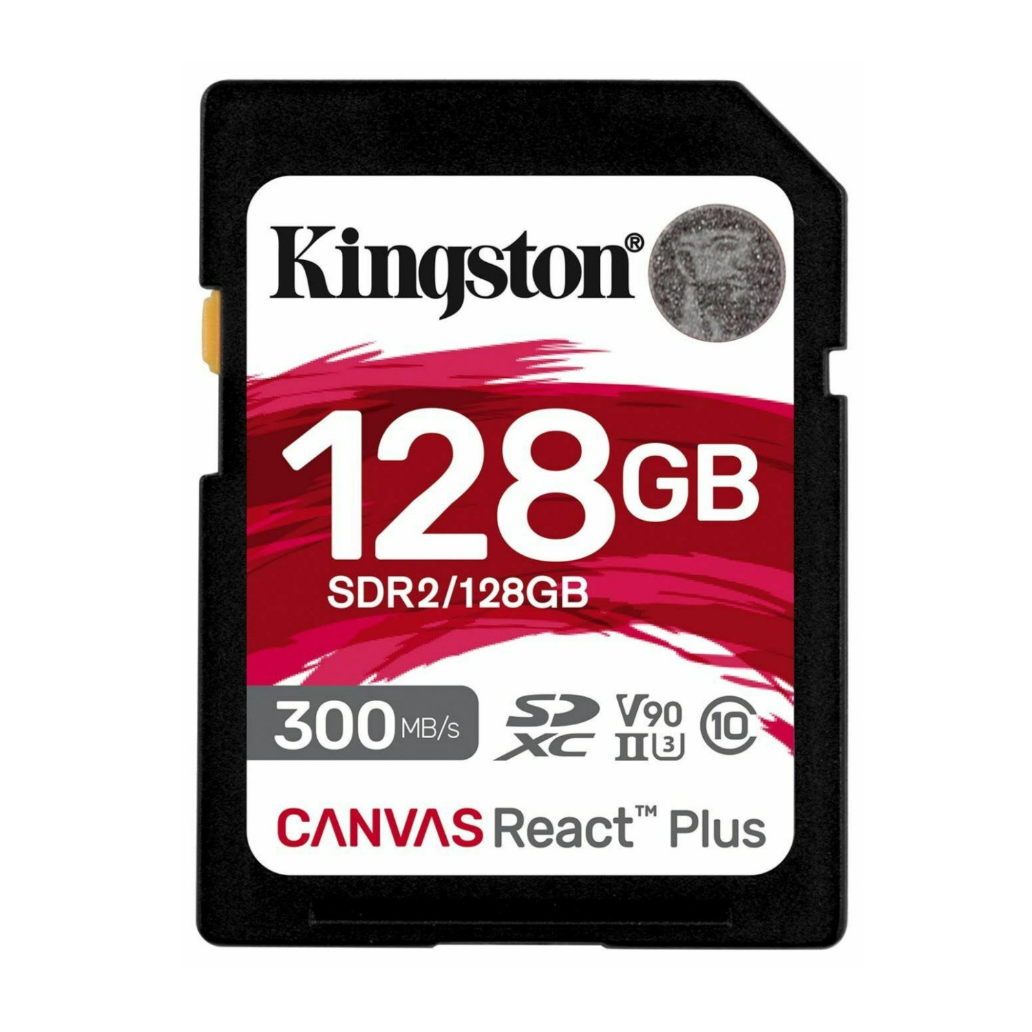 Kingston Canvas React Plus 128GB U3 V90 SDXC UHS II SD Card Bundle
