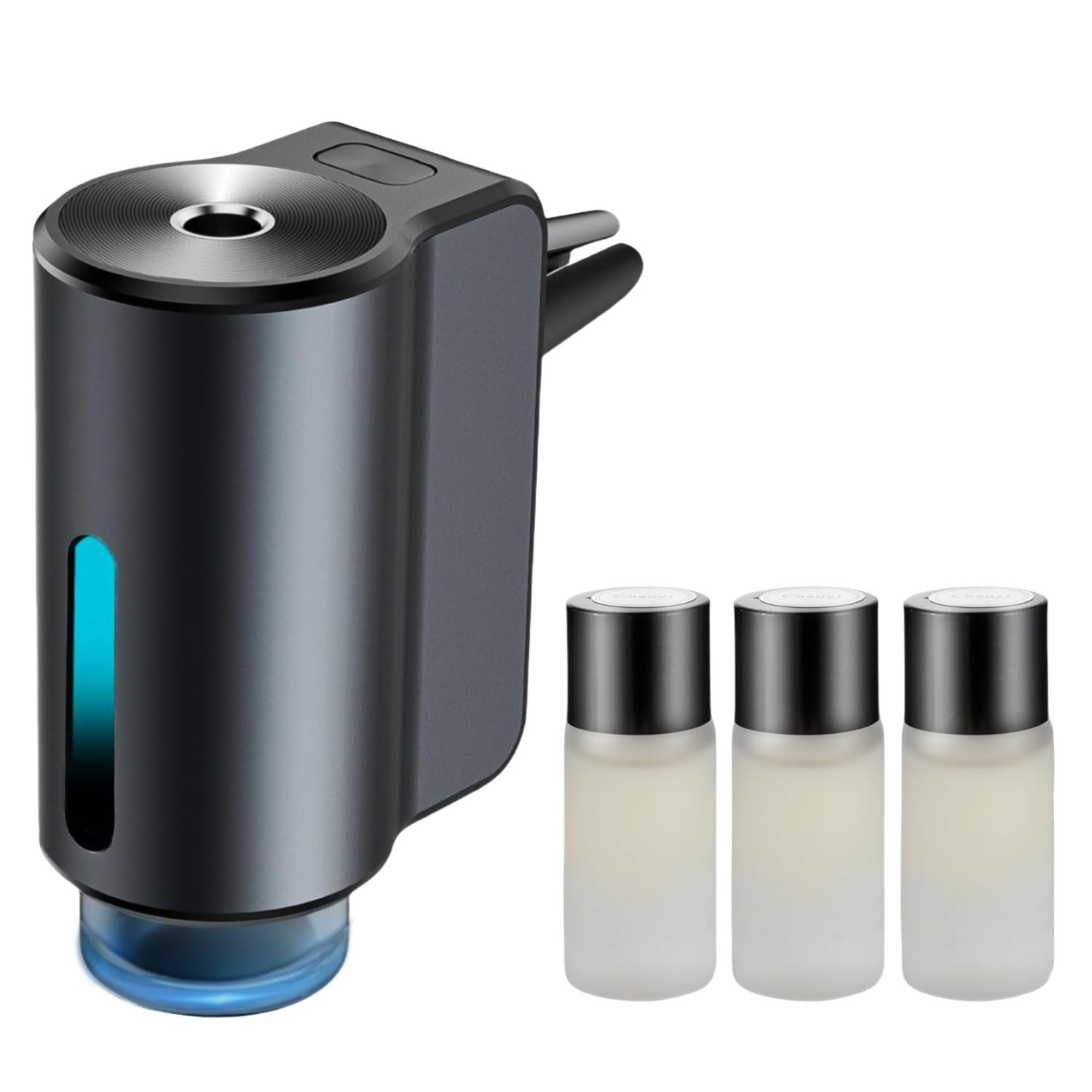 Car Air Freshener Diffuser, Smart 1 Fl Oz (Pack of 1), Black