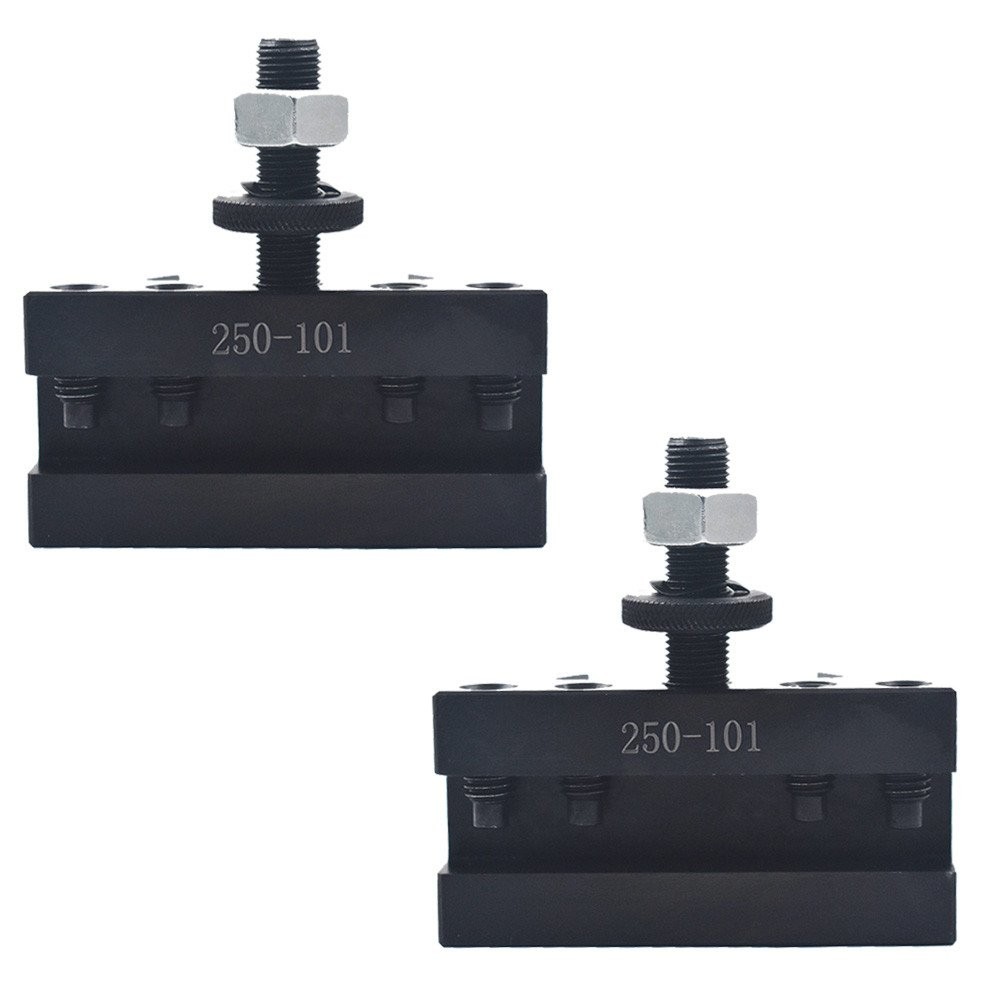 LABLT 2Pcs AXA #1 250-101 Quick Change Tool Post Turning and Facing Holder