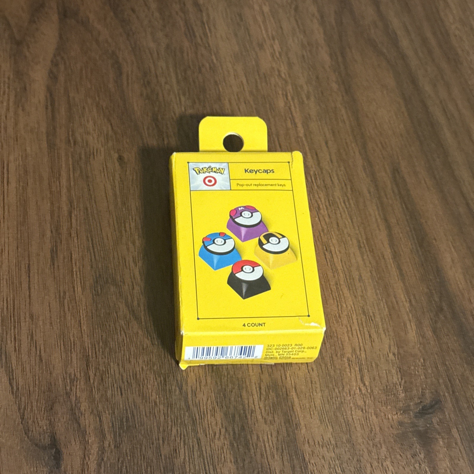 Pokemon Target Pokeball Keycaps Limited Edition BRAND NEW SEALED FAST SHIPPING