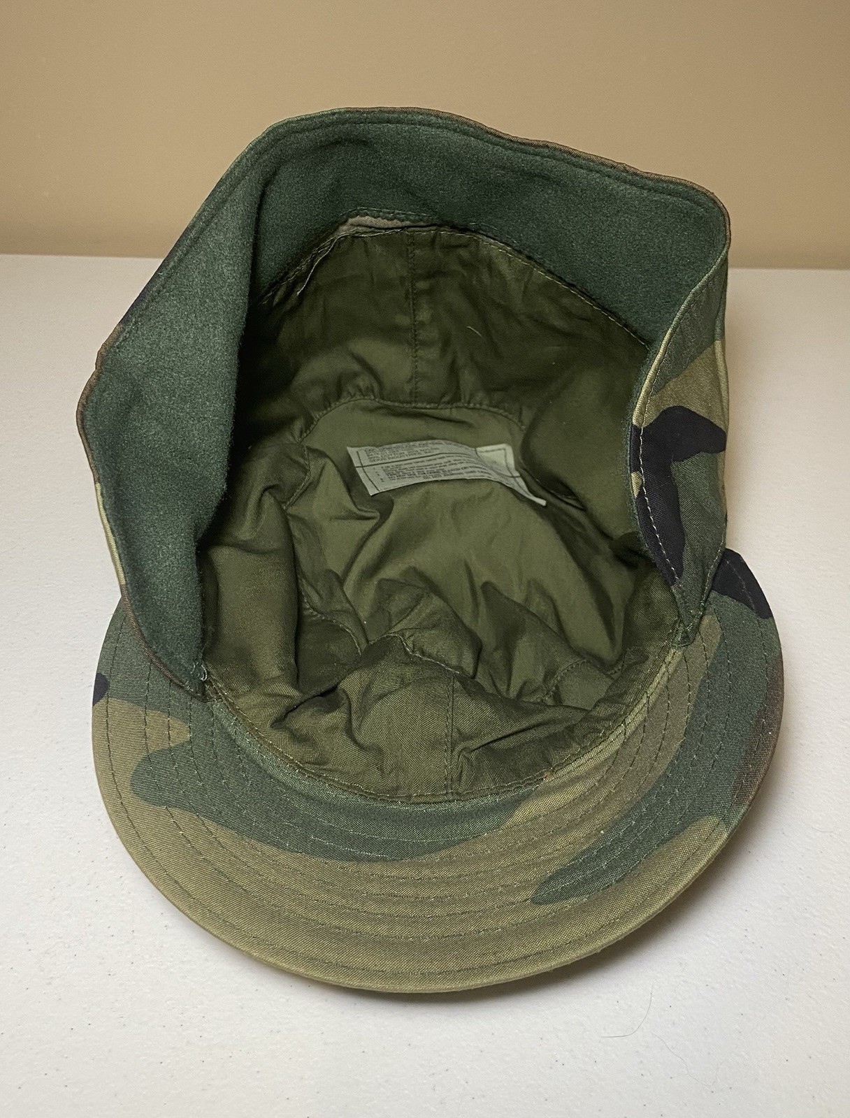 Army Cap Camouflage Pattern Class 1 Camo Hat Size 7 1/2