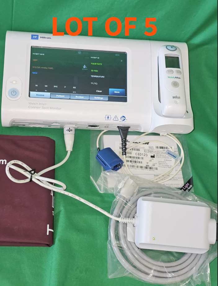 Welch Alllyn Connex 73WE-B Spot Vital Signs Monitor x Lot of 5