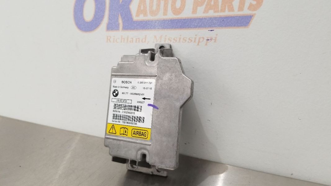 16 BMW Z4 E89 SRS CONTROL MODULE 65779325682