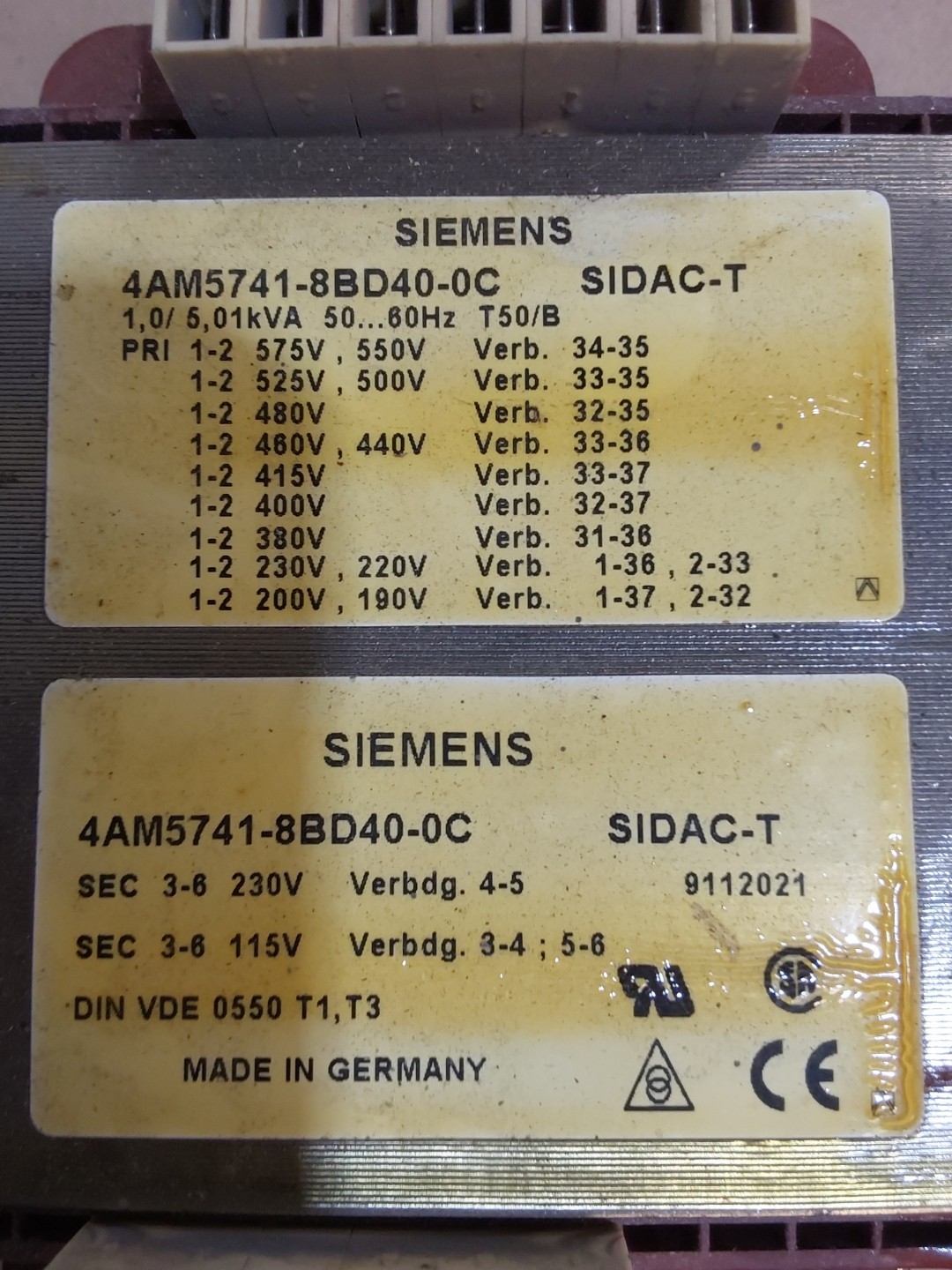 SIEMENS 4AM5741-8BD40-0C SIDAC-T
