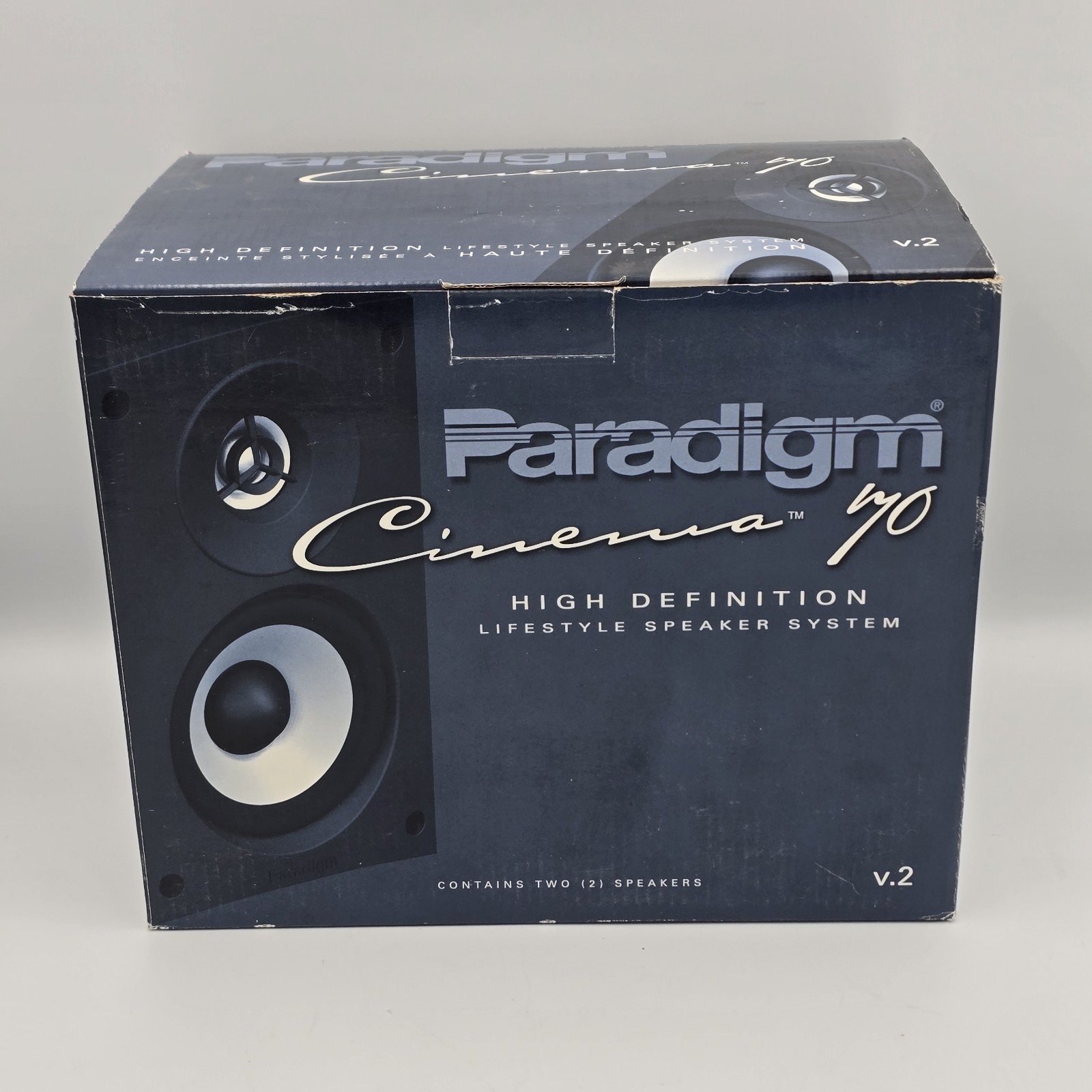 Paradigm Cinema 70 v.2 Surround Sound Speakers Pair – New Open Box
