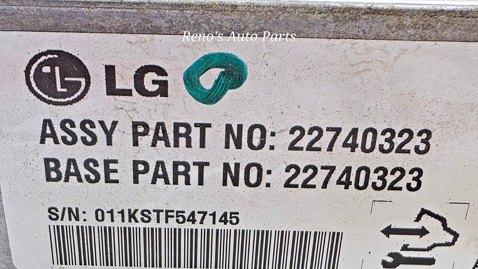 ONSTAR CONTROL MODULE COMPUTER Chevrolet HHR Malibu 2011 11 22740323