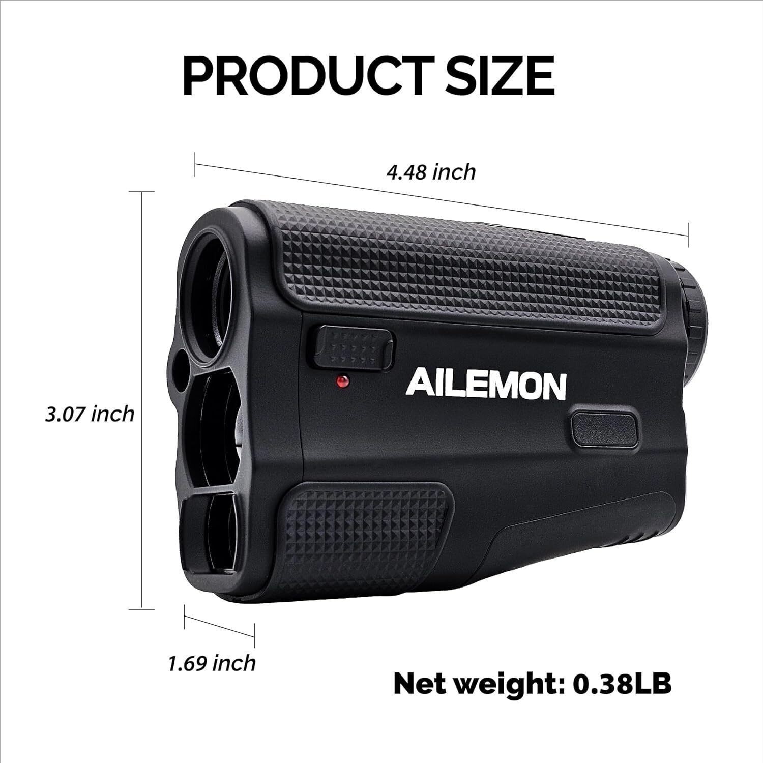 Golf & Hunting Laser Rangefinder 900Y Fast Focus High-Precision Continuous Scan