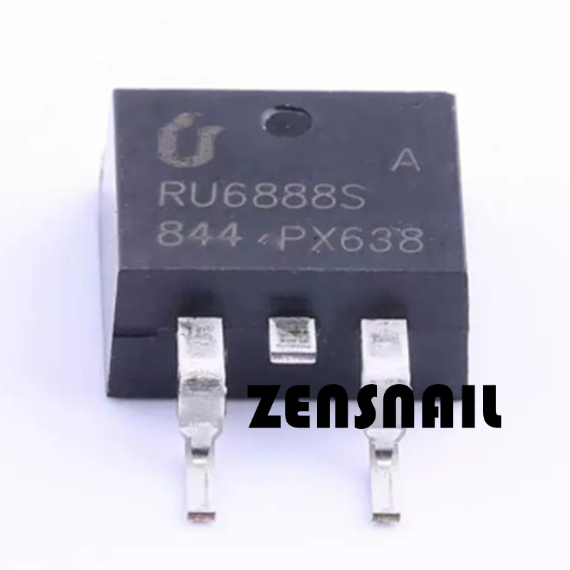 10PCS RU6888S MOSFET 88V 68A TO-263 NEW