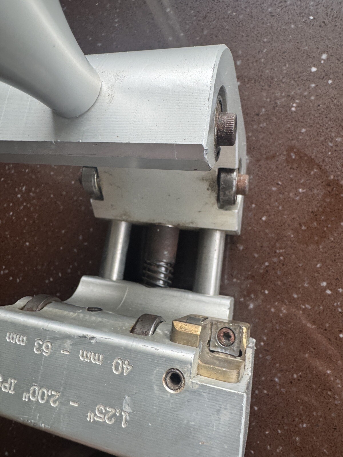 S&D Machine & Tools 1.25" - 2.00" Adjustable Electrofusion Pipe Scraper No Case