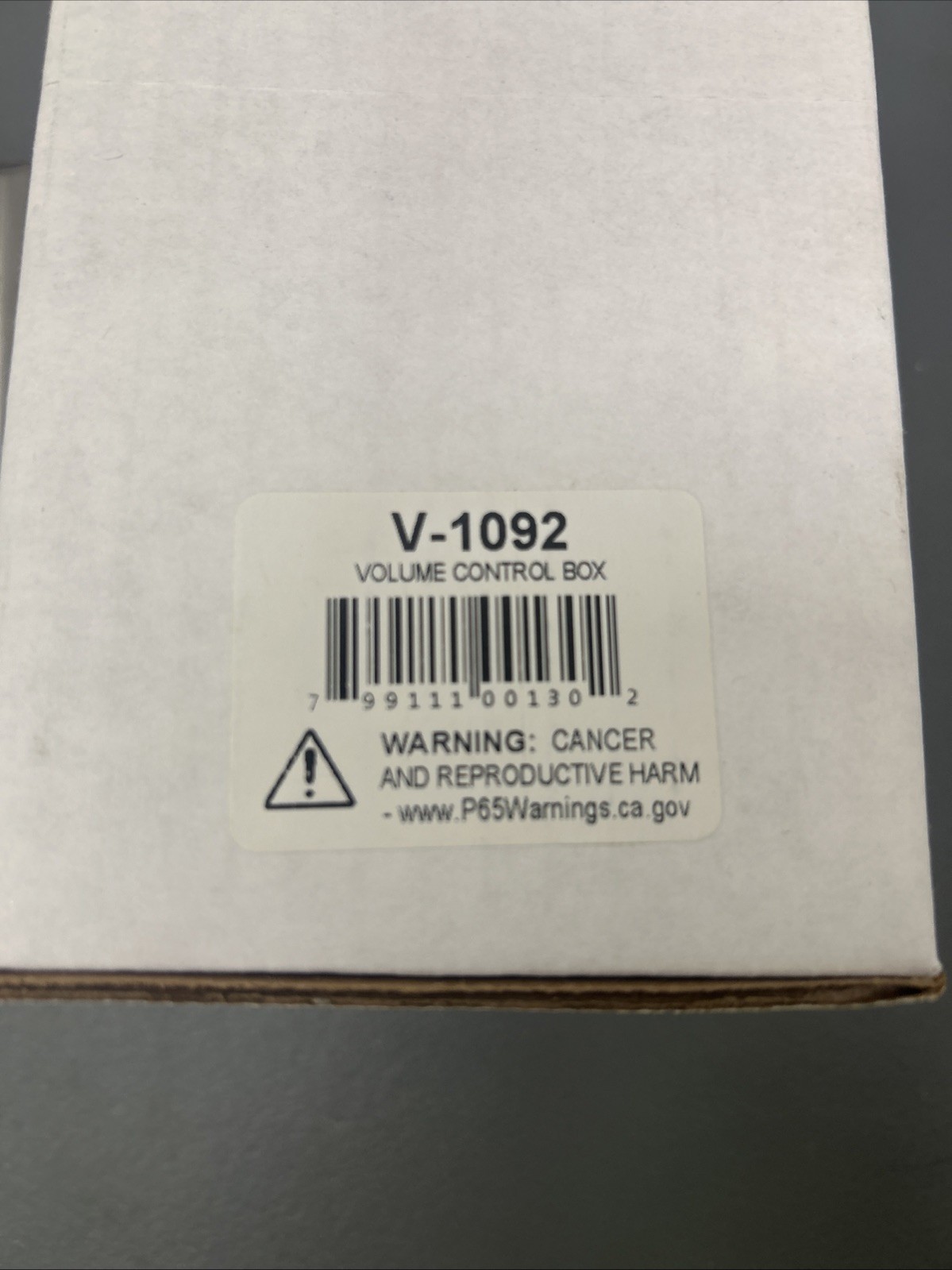 Valcom WALL MOUNT V-1092 Volume Control New in Box