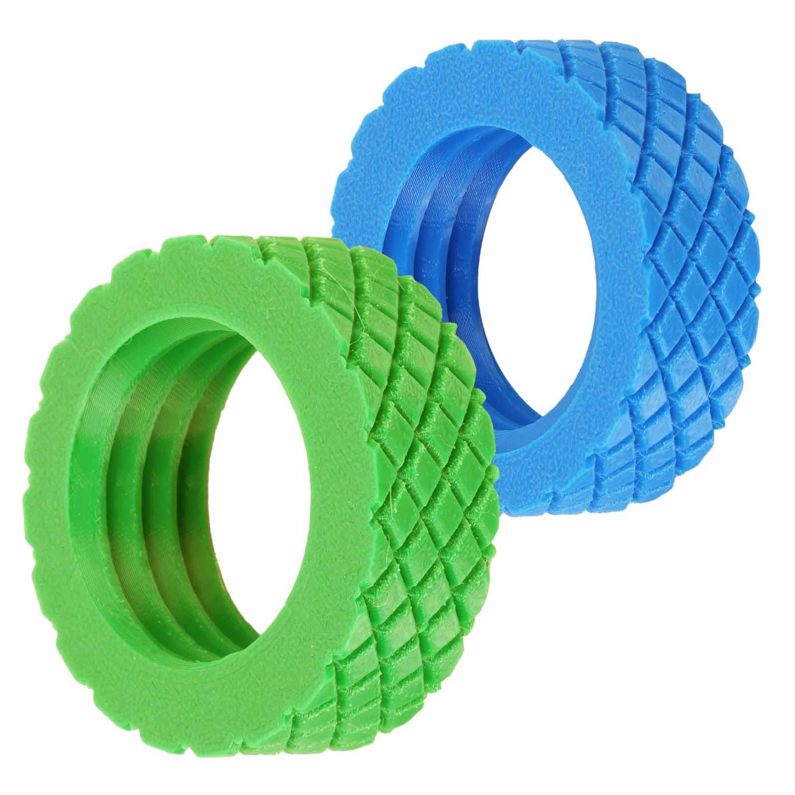 Set of 2 Threading Tool for Ceramics, Pottery to Make Blue, Green