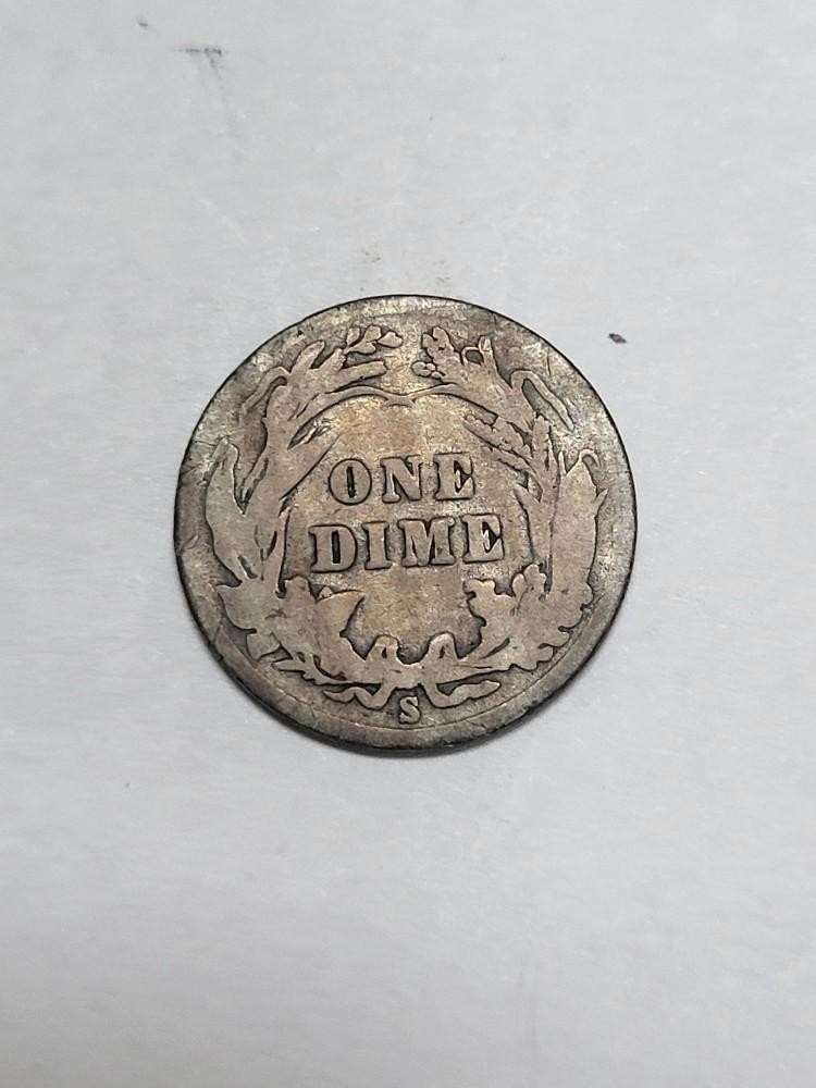 1911 S Barber Dime