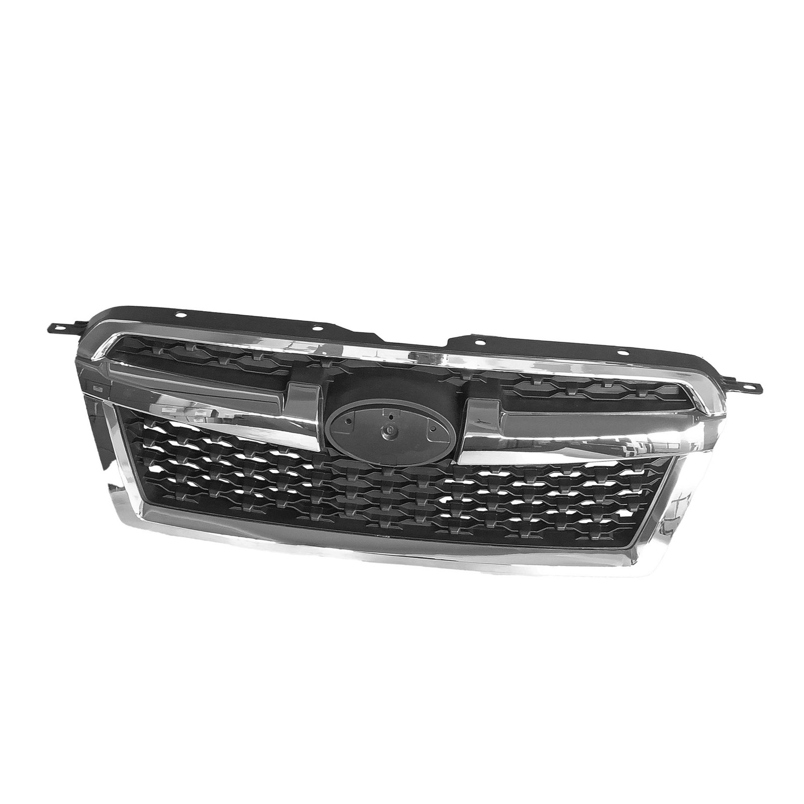 Grille Textured Black Shell and Insert Assembly For 2013-2014 Subaru Legacy