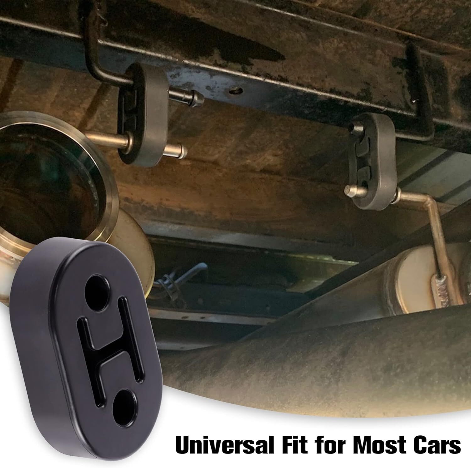 4pcs Rubber Exhaust Hanger, Muffler Exhaust System, Heavy Insulator Support