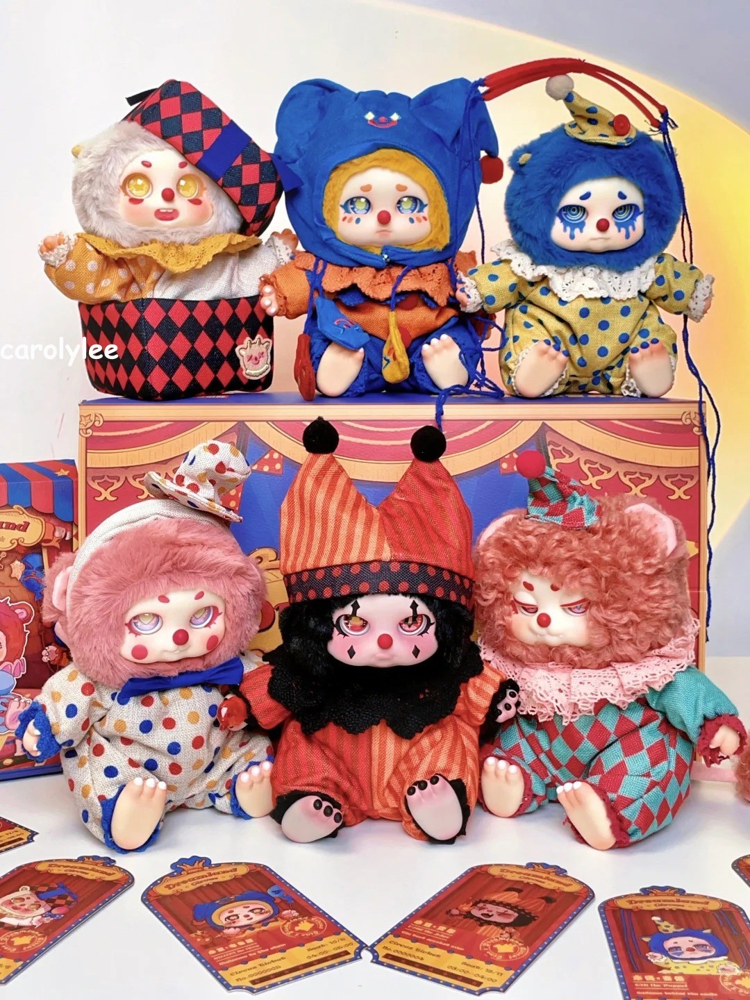 Timeshare Cino Dreamland Circus Series Blind box Toy Gift Confirmed Figures