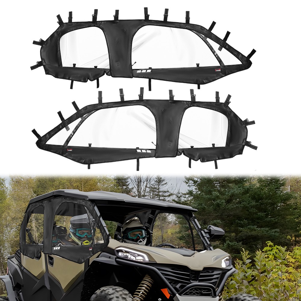 UTV Soft Upper Door Cab Enclosures Set for 2024-2026 CFMOTO ZFORCE 950 SPORT 4
