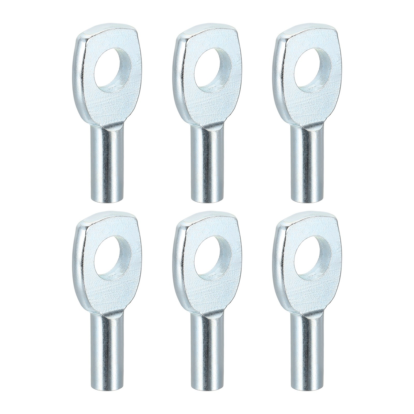 6 Pcs Wire Rope Eyelets, Gym Machine Accessories for 6mm Cable Stopper