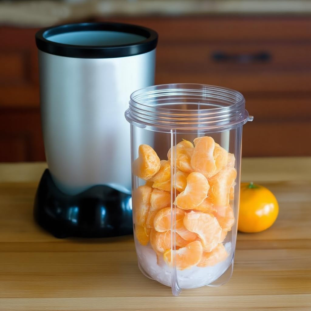 2 PCS Replacement Cups for Magic Bullet Replacement Parts 16OZ Blender Cups Jar