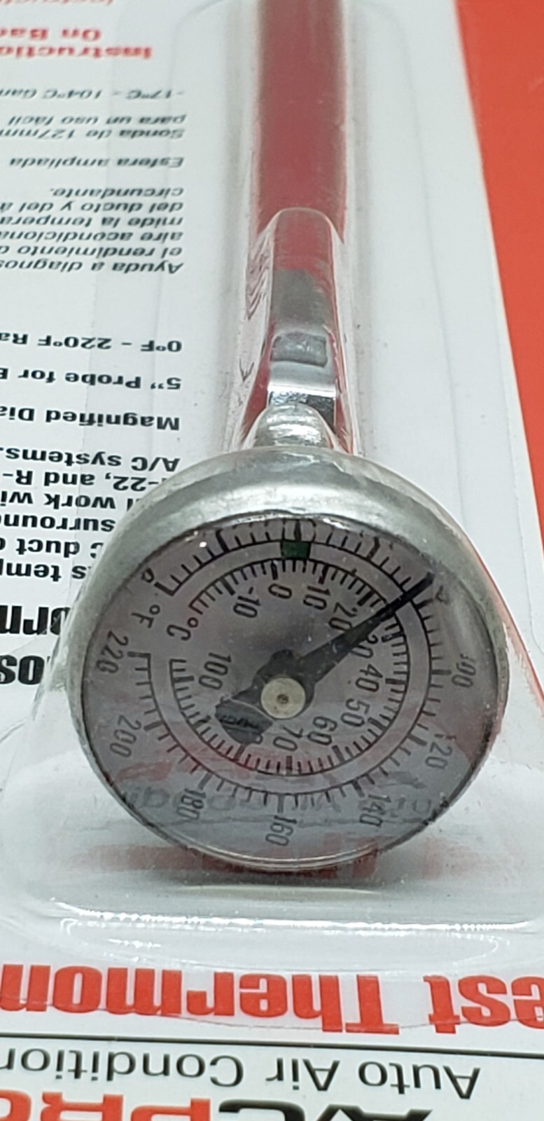 Interdynamics Certified A/C Pro Auto Air Conditioning Test Thermometer