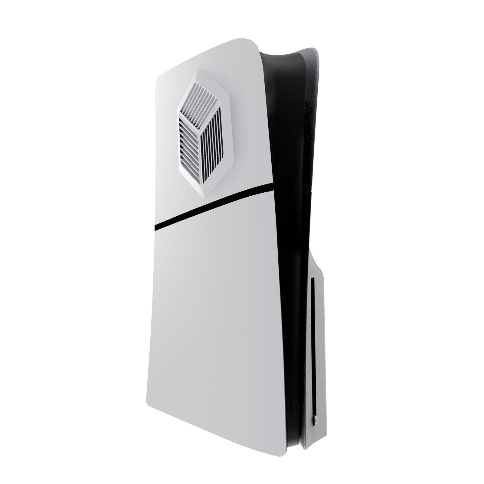Protective Case Upper Cover Shell for PS5 Slim Disc Version Console Replacement