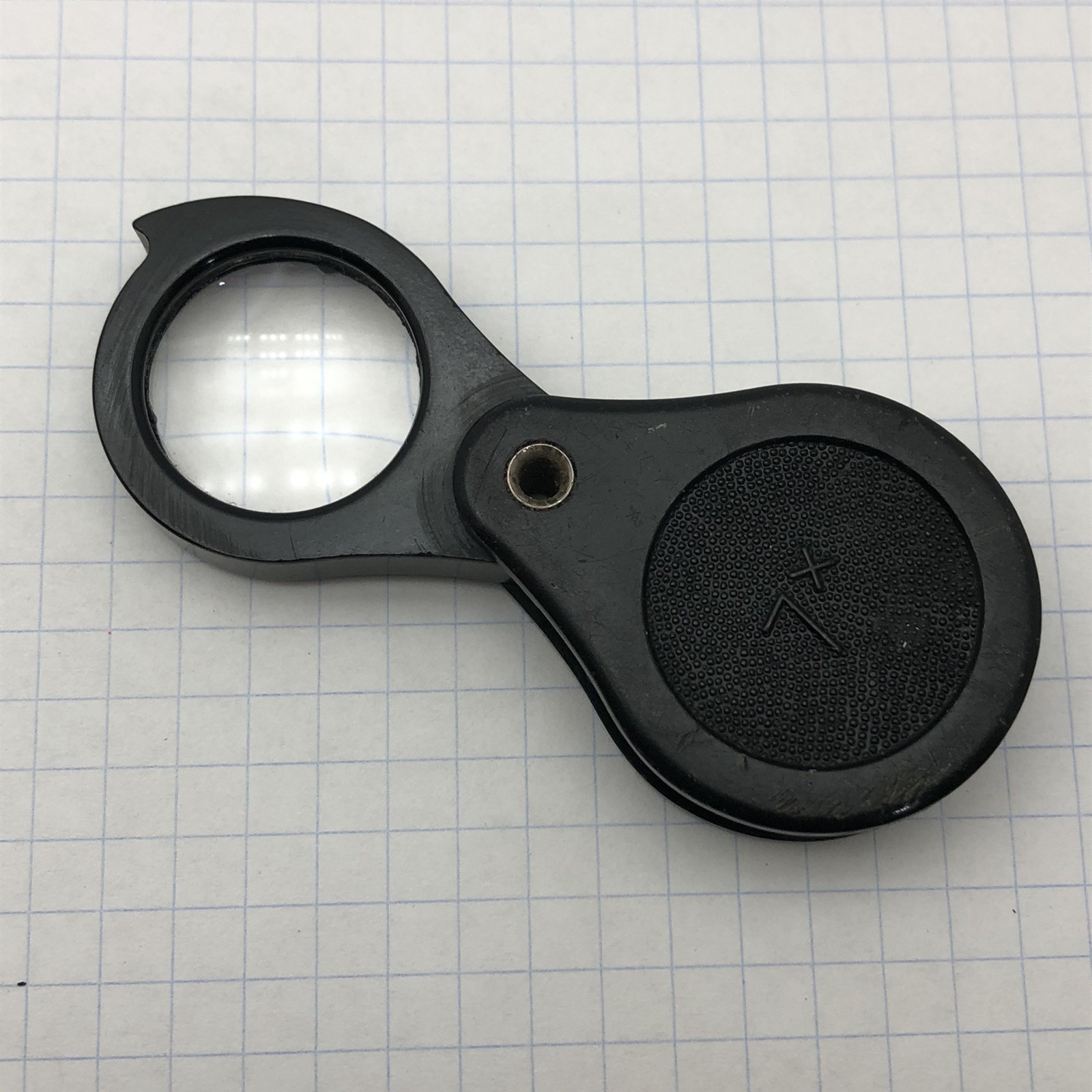 Magnifier (magnifying glass).  LPP1 -7x .Foldable.  7x.  Made in USSR.