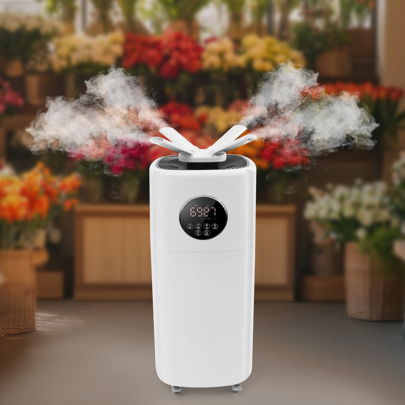 3 Speed Large Room Commercial Humidifier Whole-House Style Humidifier 21L/5.5Gal