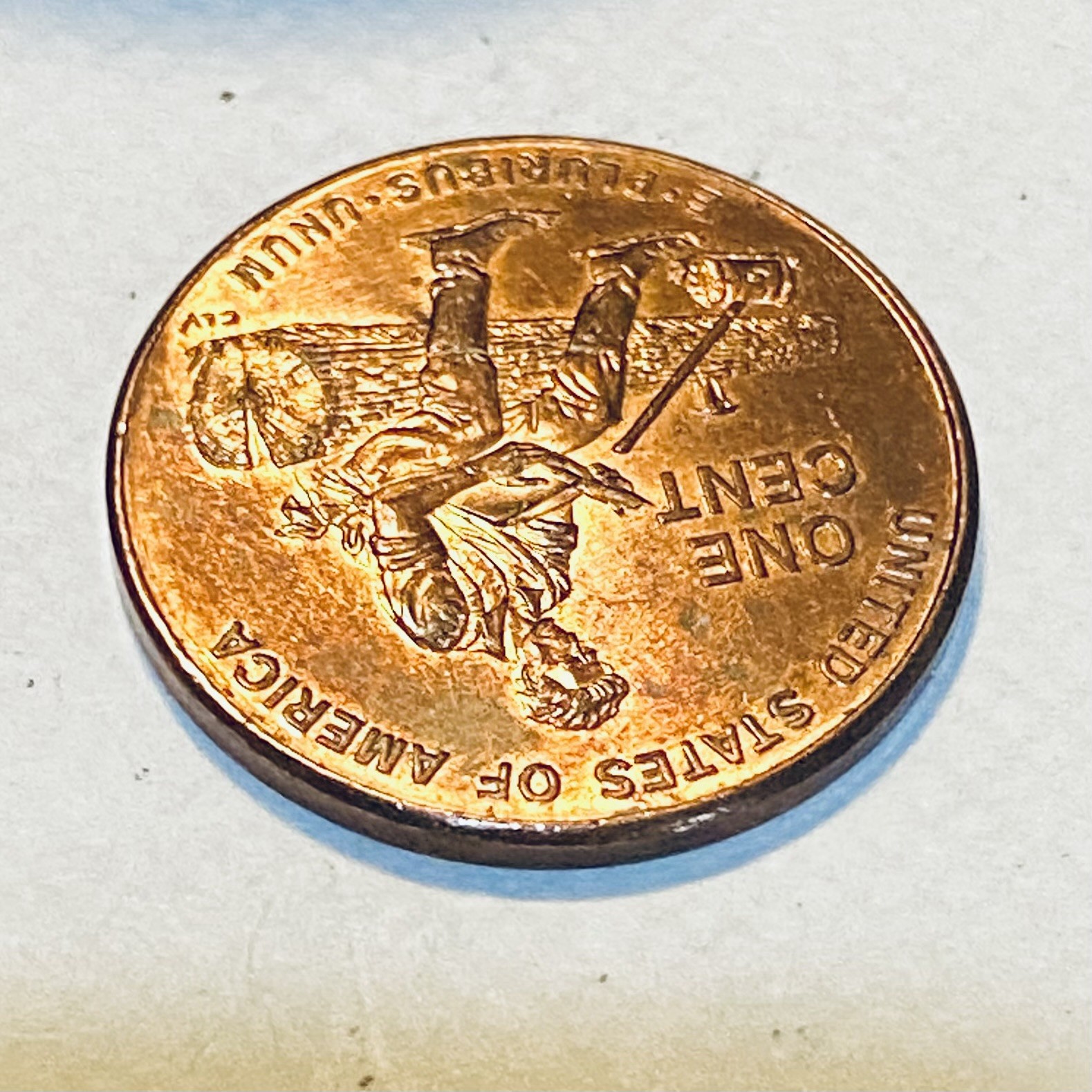 2009 lincoln memorial penny NO MINT MARK Error RARE