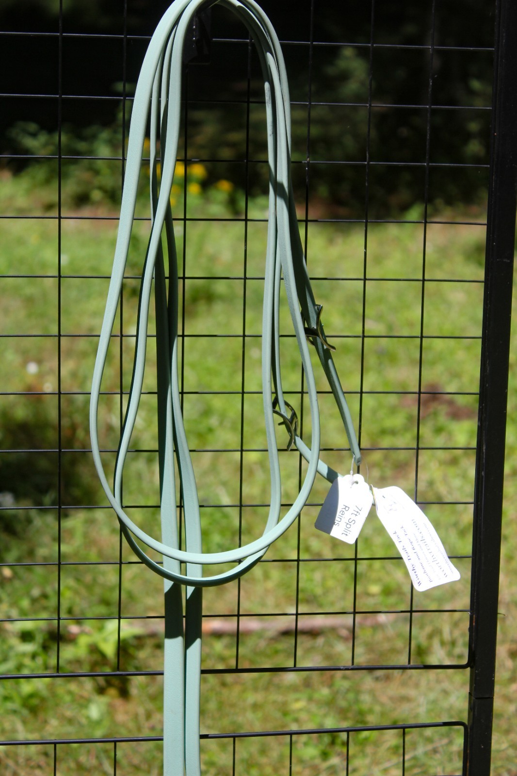 Biothane Split Reins - Sage Green