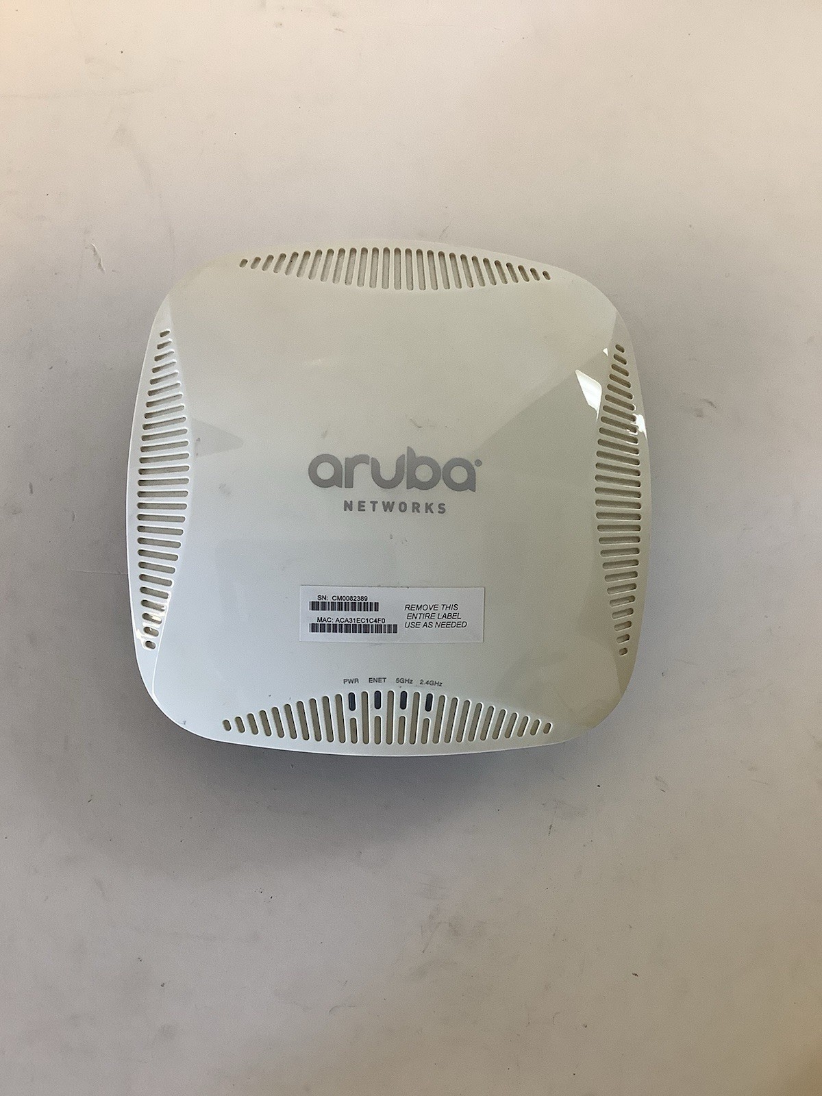 Aruba Networks APIN0205 Wireless Access Point AP-205 With Mount Bracket 12v 1.5A