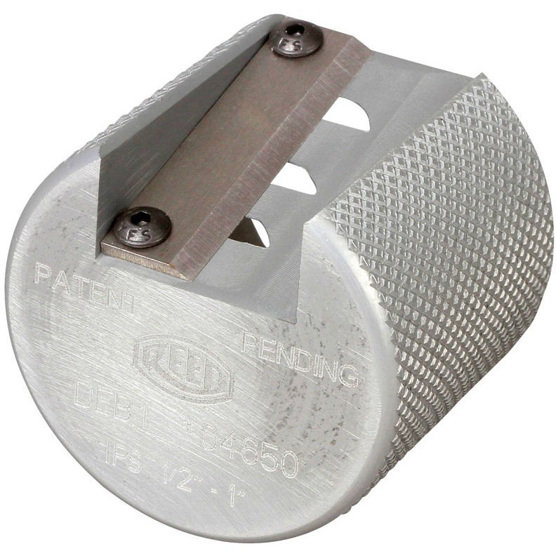 Reed 04650 DEB1IPS Plastic Pipe Deburring Tool 1/2 3/4 1 in OD