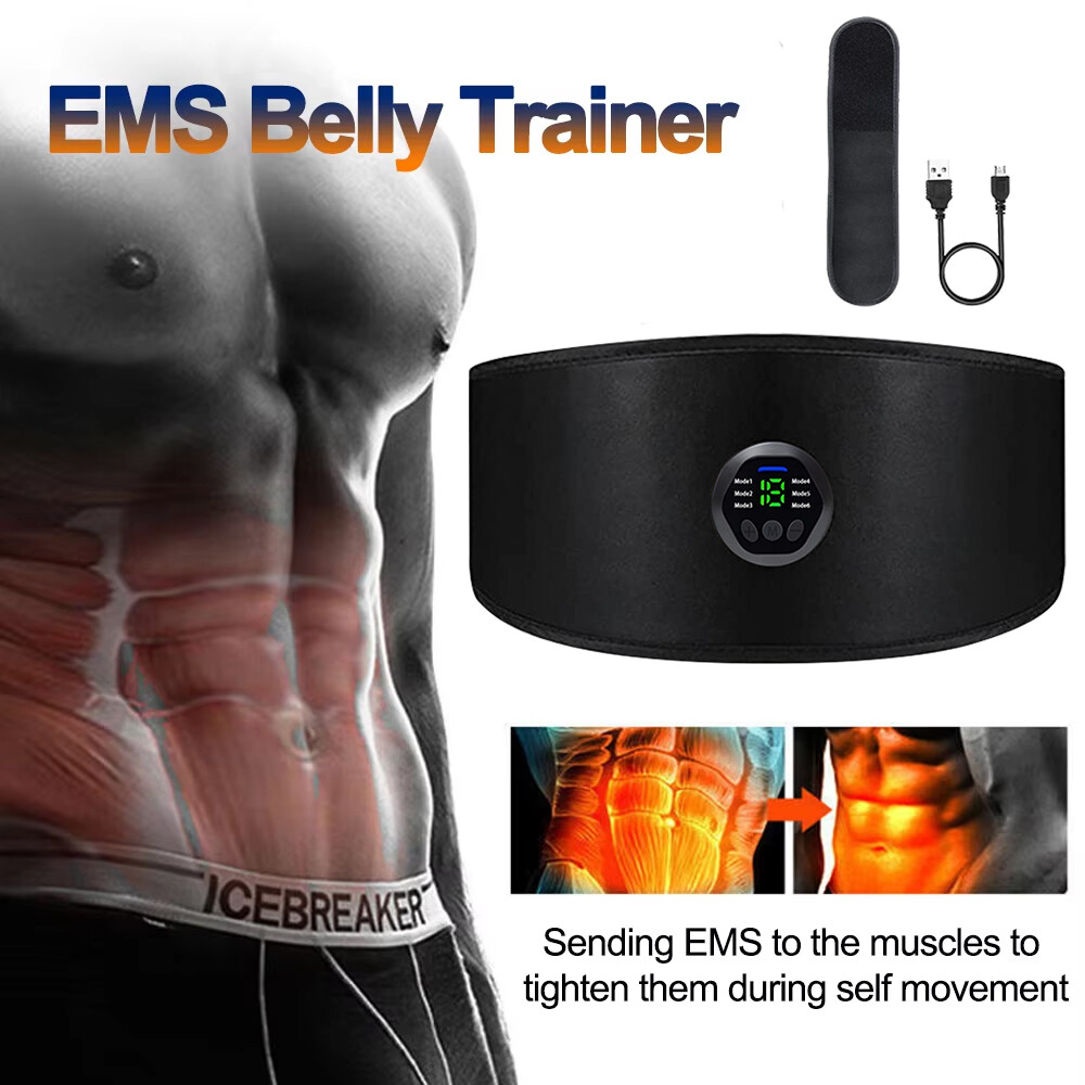 ABS Stimulator, Muscle Machine Workout Equipment,Ab Toning Fitness Training Belt
