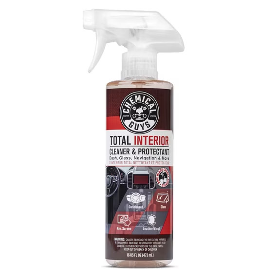 Chemical Guys Total Interior Cleaner & Protectant: Dash, Glass, Navigation 16 oz