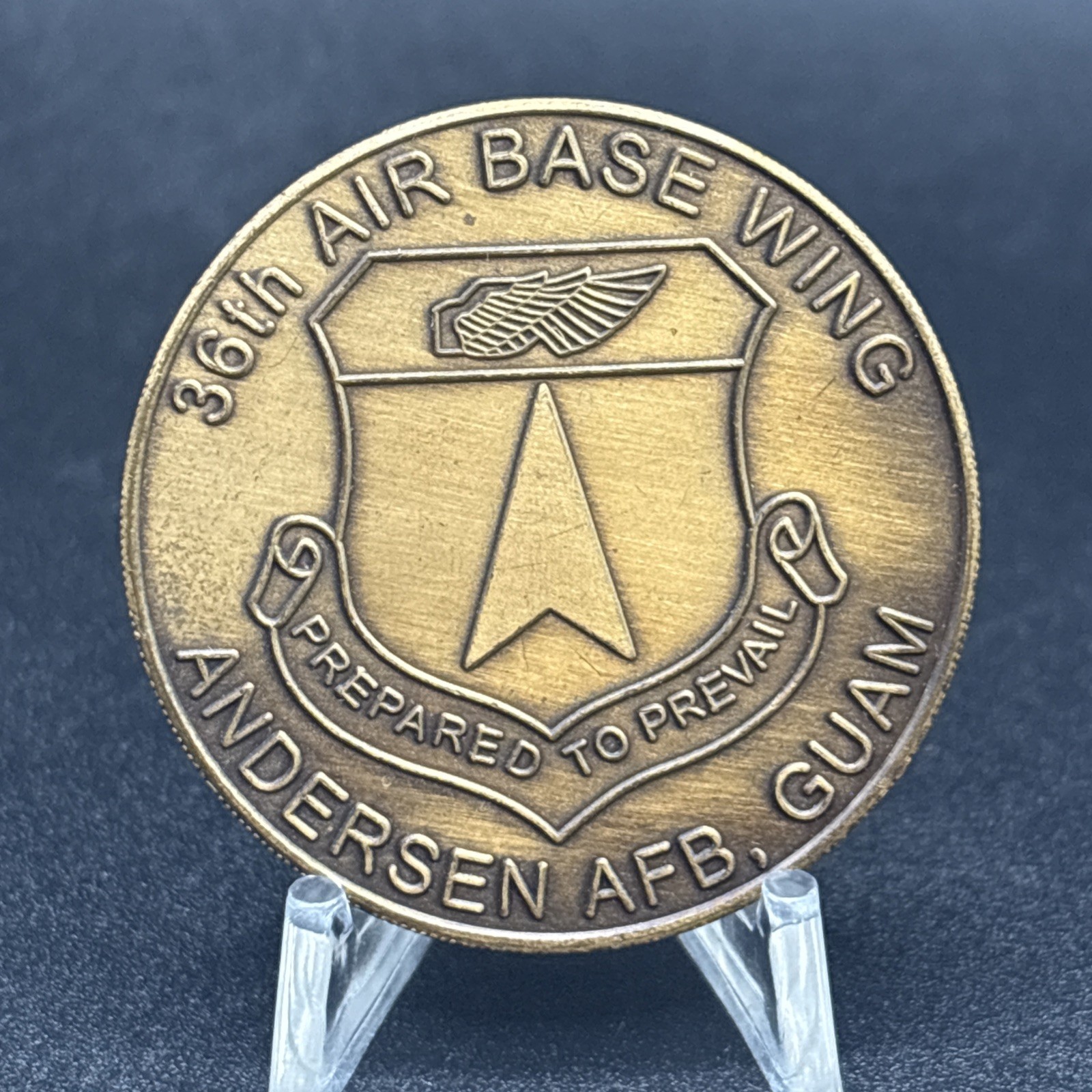 USAF 36th Air Base Wing Andersen AFB, Guam Challenge Coin